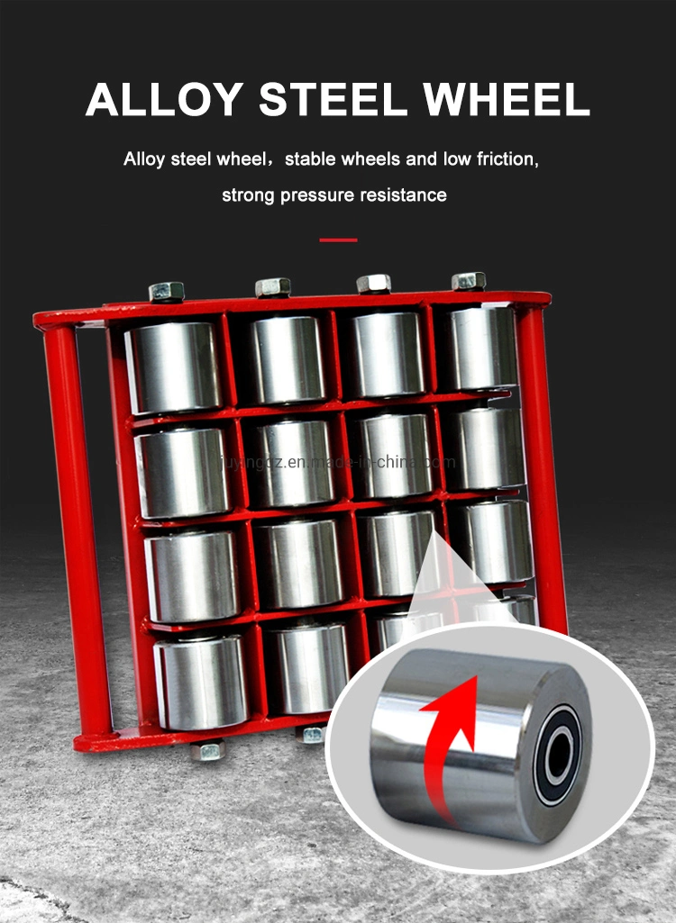 Turnable Roller Skate Cargo Trolley for Loading and Unloading