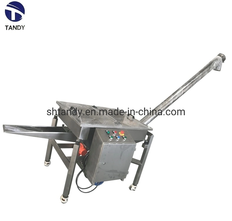 Bulk Material Handling Inclined Tubular Screw Conveyor Machine