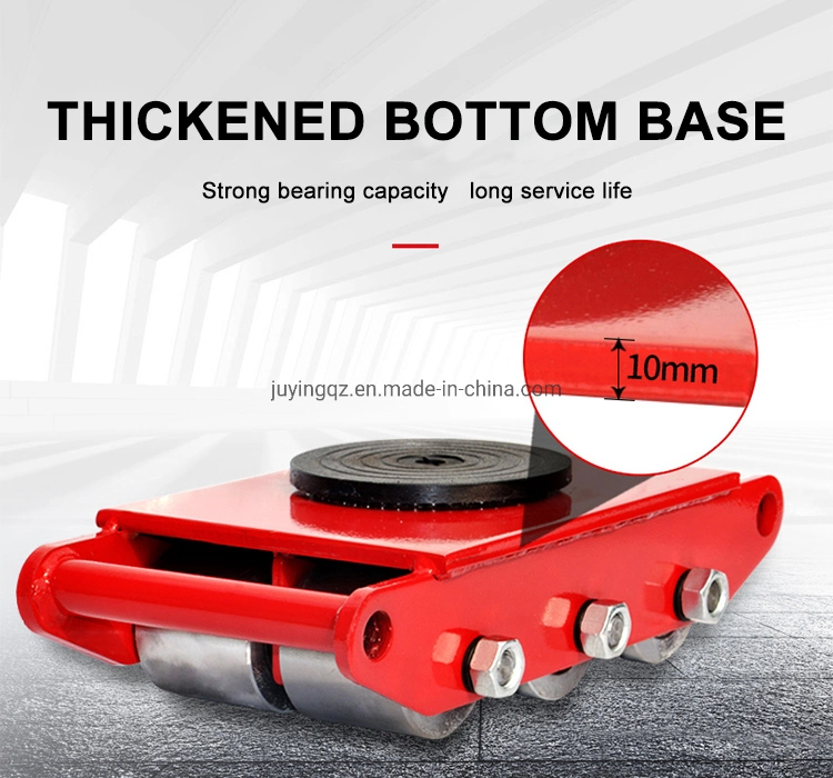 Turnable Roller Skate Cargo Trolley for Loading and Unloading