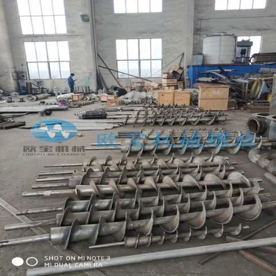 Shaftless Engineered Shaftless Screw Conveyors Grain